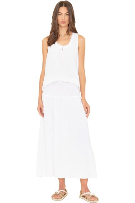 Xirena Evelyn Skirt in White